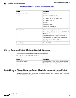 Preview for 10 page of Cisco AIR-RM-VBLE2-K9 Hardware Installation Manual