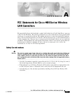 Preview for 37 page of Cisco AIR-WLC4402-12-K9 Installation And Configuration Manual