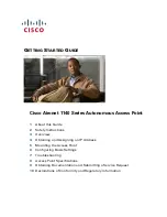 Cisco Aironet 1140 Series Getting Started Manual предпросмотр