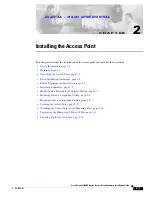 Предварительный просмотр 29 страницы Cisco Aironet 1240AG Series Hardware Installation Manual