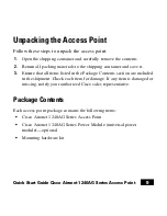 Предварительный просмотр 9 страницы Cisco Aironet 1240AG Series Quick Start Manual