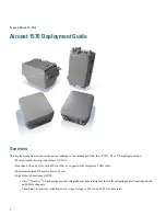 Предварительный просмотр 2 страницы Cisco Aironet 1572EAC Deployment Manual