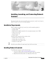 Cisco and Connecting Network Assistant Installation Manual preview