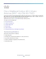 Cisco ANT-4G-CM-IN-TNC Manual preview