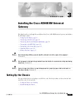 Preview for 1 page of Cisco AS5400XM Installing Manual