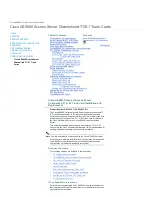 Preview for 1 page of Cisco AS5800 Manual