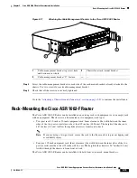 Предварительный просмотр 269 страницы Cisco ASR 1000 Series Hardware Installation Manual