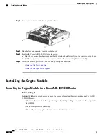 Предварительный просмотр 152 страницы Cisco ASR 1001-HX Hardware Installation Manual