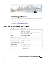 Предварительный просмотр 157 страницы Cisco ASR 1001-HX Hardware Installation Manual