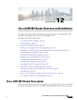 Предварительный просмотр 441 страницы Cisco ASR 1001 Hardware Installation Manual