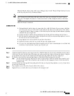 Предварительный просмотр 469 страницы Cisco ASR 1001 Hardware Installation Manual