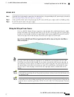 Предварительный просмотр 487 страницы Cisco ASR 1001 Hardware Installation Manual