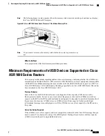 Предварительный просмотр 563 страницы Cisco ASR 1001 Hardware Installation Manual