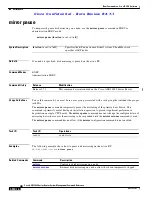 Предварительный просмотр 20 страницы Cisco ASR 14000 Series Management Command Reference