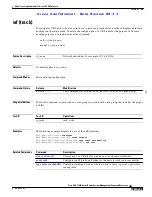 Предварительный просмотр 491 страницы Cisco ASR 14000 Series Management Command Reference