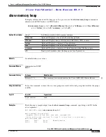 Предварительный просмотр 557 страницы Cisco ASR 14000 Series Management Command Reference