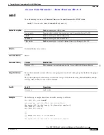 Предварительный просмотр 703 страницы Cisco ASR 14000 Series Management Command Reference