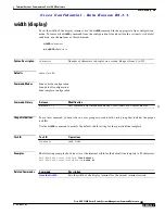 Предварительный просмотр 729 страницы Cisco ASR 14000 Series Management Command Reference