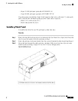 Предварительный просмотр 123 страницы Cisco ASR 907 Hardware Installation Manual