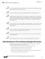 Предварительный просмотр 8 страницы Cisco ASR-920-12SZ-A Hardware Installation Manual