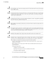 Предварительный просмотр 11 страницы Cisco ASR-920-12SZ-A Hardware Installation Manual