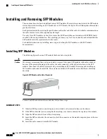 Preview for 64 page of Cisco ASR-920-12SZ-IM Hardware Installation Manual