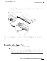 Preview for 67 page of Cisco ASR-920-12SZ-IM Hardware Installation Manual