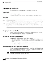 Preview for 106 page of Cisco ASR-920-12SZ-IM Hardware Installation Manual