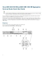 Предварительный просмотр 2 страницы Cisco ASR-920-12SZ-IM Quick Start Manual