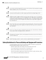 Предварительный просмотр 8 страницы Cisco ASR-920-20SZ-M Hardware Installation Manual