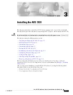 Предварительный просмотр 1 страницы Cisco AVS 3120 Hardware Installation Manual