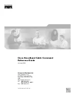Cisco Broadband Cable Reference Manual preview