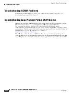 Preview for 576 page of Cisco BTS 10200 Softswitch Troubleshooting Manual