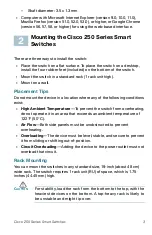 Предварительный просмотр 3 страницы Cisco Business 250 Series Quick Start Manual