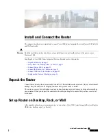 Preview for 1 page of Cisco C1101-4P Installation And Connection