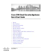 Cisco C190 Quick Start Manual предпросмотр