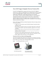 Cisco C3230-K9 Datasheet preview