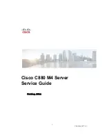 Предварительный просмотр 1 страницы Cisco C880 M4 Service Manual