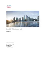 Предварительный просмотр 1 страницы Cisco C880 M5 Configuration Manual