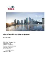 Cisco C880 M5 Installation Manual preview