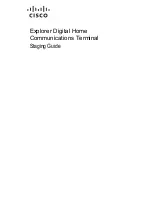 Предварительный просмотр 1 страницы Cisco CableCARD Staging Manual