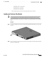 Предварительный просмотр 39 страницы Cisco Catalyst 2960-X Hardware Installation Manual