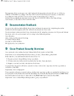 Предварительный просмотр 27 страницы Cisco Catalyst 3040 Getting Started Manual