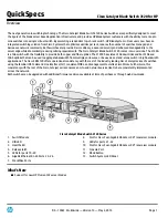 Предварительный просмотр 1 страницы Cisco Catalyst 3120G Quickspecs