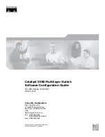 Cisco Catalyst 3550 Series Software Configuration Manual preview