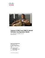 Cisco Catalyst 3560-X Series Software Configuration Manual предпросмотр