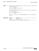 Preview for 321 page of Cisco Catalyst 3750 Metro Command Reference Manual