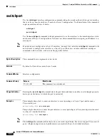 Preview for 724 page of Cisco Catalyst 3750 Metro Command Reference Manual