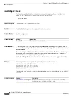 Preview for 734 page of Cisco Catalyst 3750 Metro Command Reference Manual