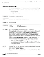 Preview for 740 page of Cisco Catalyst 3750 Metro Command Reference Manual